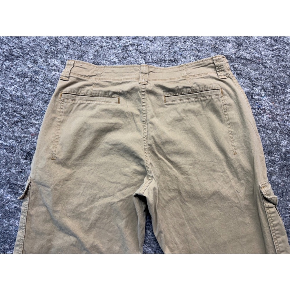 Wrangler Mens Cargo Pants Tan Khaki Straight Leg Cotton Stretch 32x32 70ABWEW - Picture 11 of 11